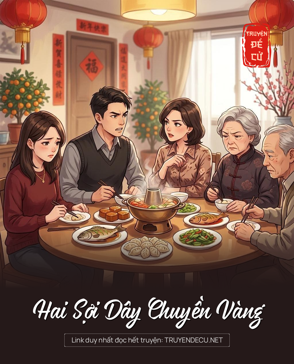Hai Sợi Dây Chuyền Vàng