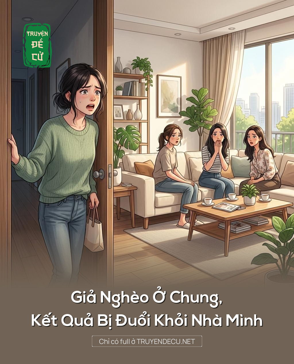 Giả Nghèo Ở Chung, Kết Quả Bị Đuổi Khỏi Nhà Mình