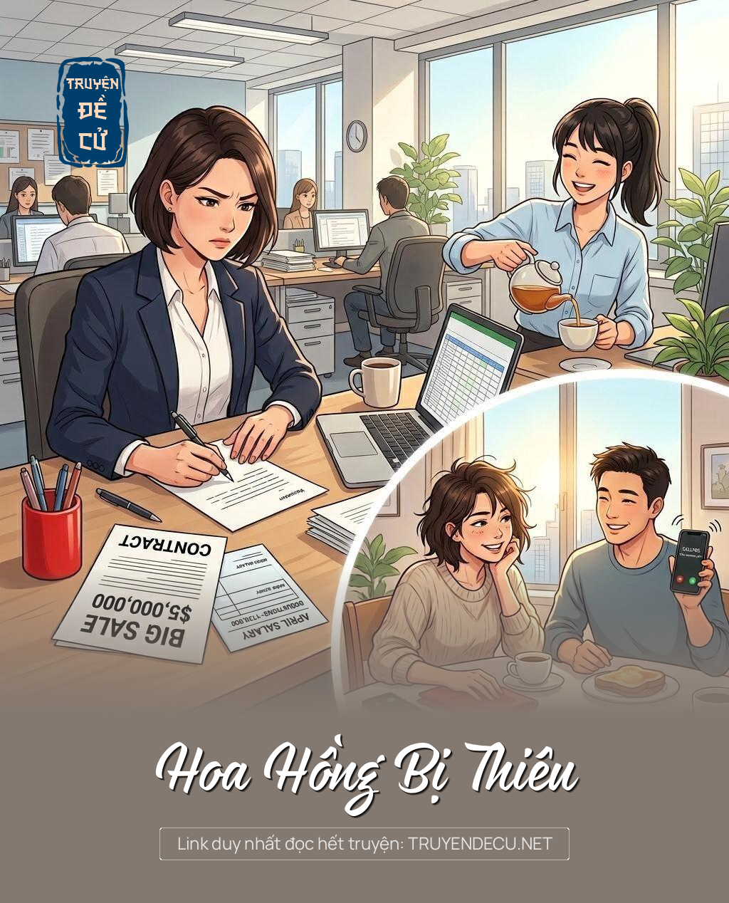 Hoa Hồng Bị Thiêu