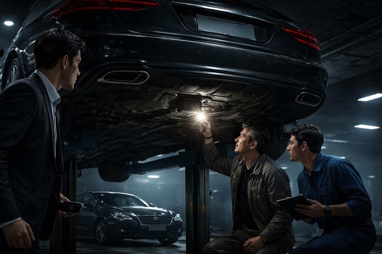 
                            Hộp Đen Dưới Gầm Xe