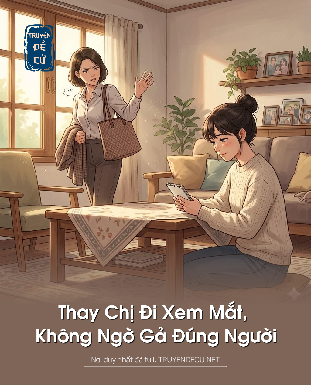 Thay Chị Đi Xem Mắt, Không Ngờ Gả Đúng Người