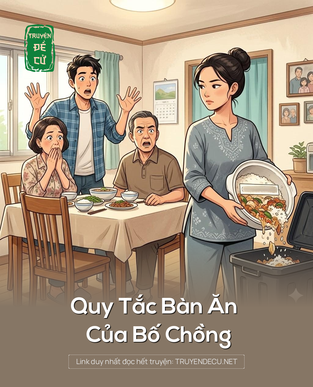 Quy Tắc Bàn Ăn Của Bố Chồng