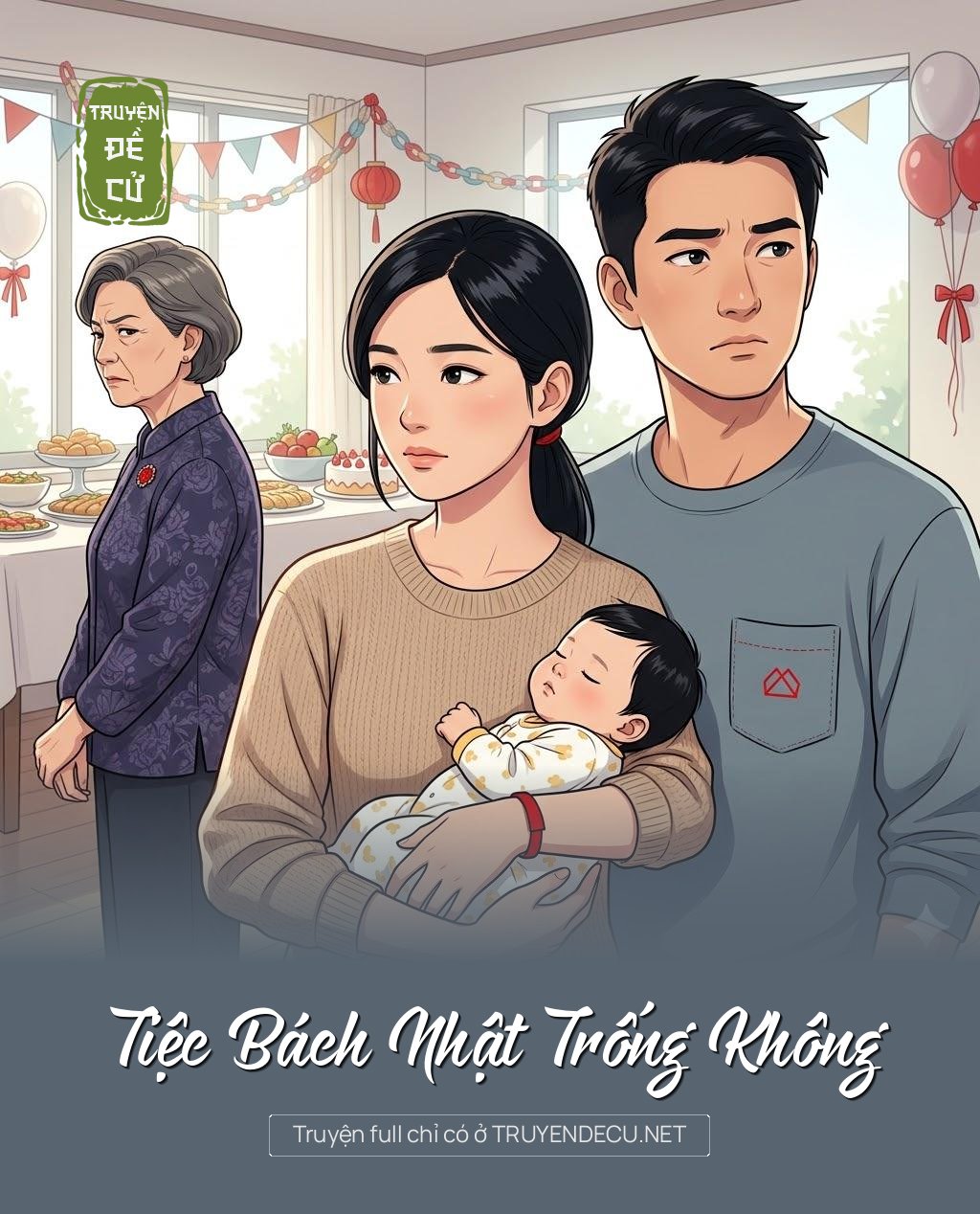 
                            Tiệc Bách Nhật Trống Không