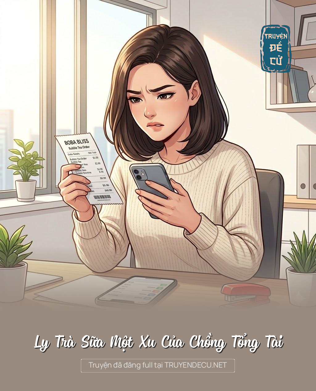 Ly Trà Sữa Một Xu Của Chồng Tổng Tài