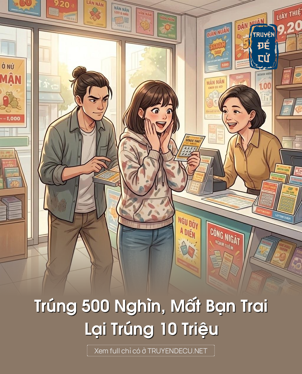Trúng 500 Nghìn, Mất Bạn Trai, Lại Trúng 10 Triệu