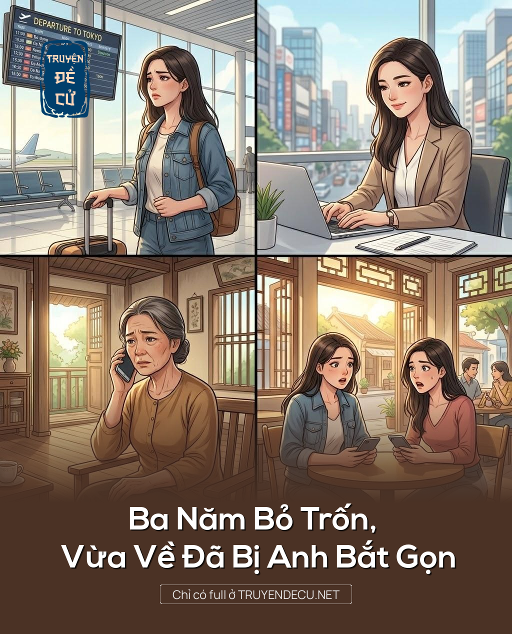 Ba Năm Bỏ Trốn, Vừa Về Đã Bị Anh Bắt Gọn