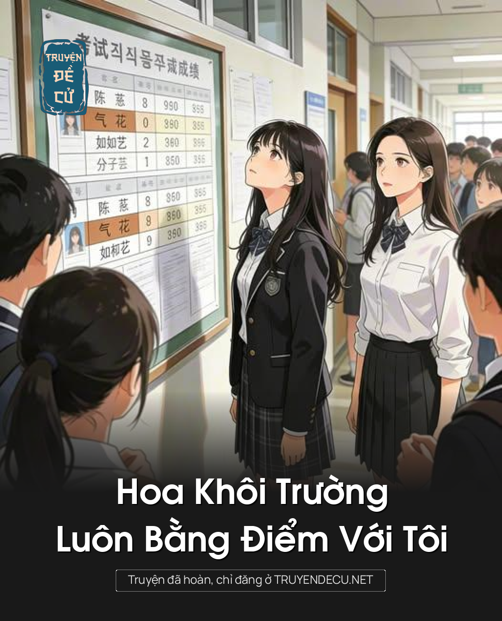 
                            Hoa Khôi Trường Luôn Bằng Điểm Với Tôi