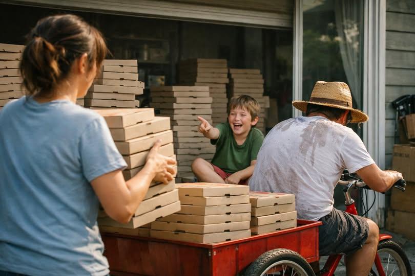 Vì Một Cái Pizza, Con Tôi Chơi Tôi Một Vố Quá Đắt