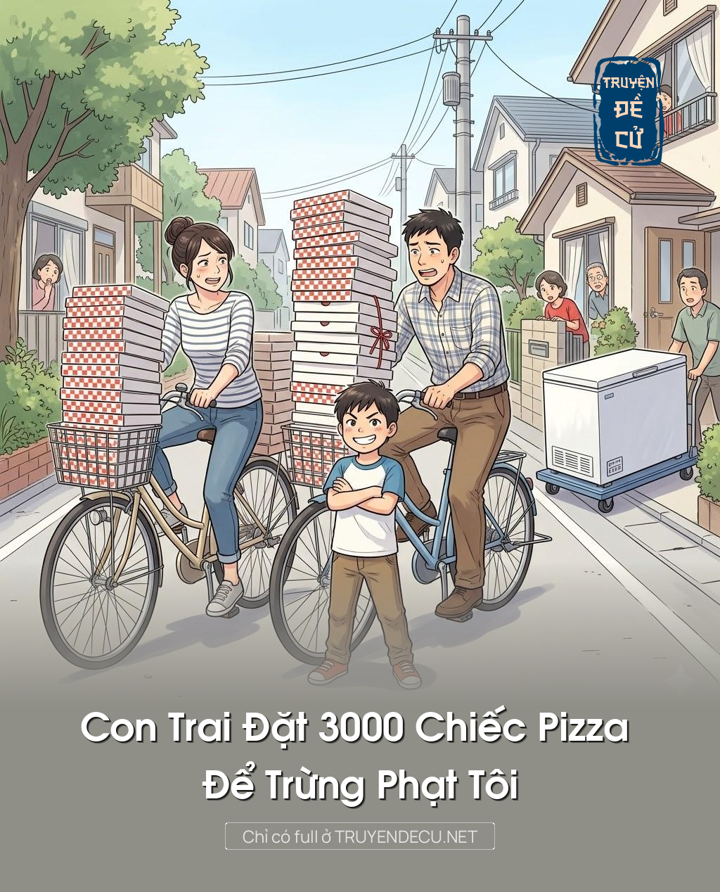 Con Trai Đặt 3000 Chiếc Pizza Để Trừng Phạt Tôi