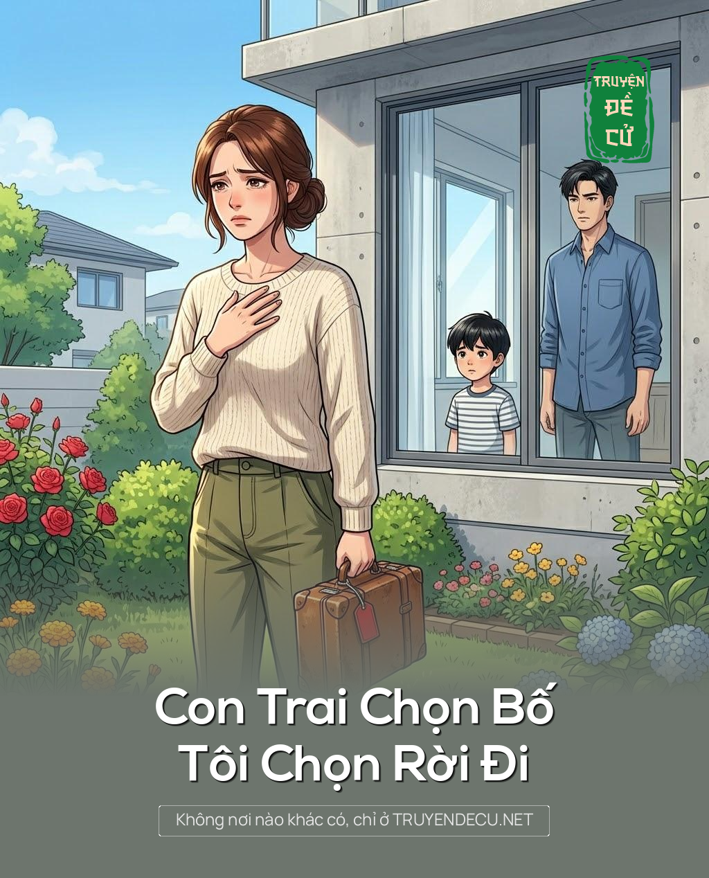 
                            Con Trai Chọn Bố, Tôi Chọn Rời Đi