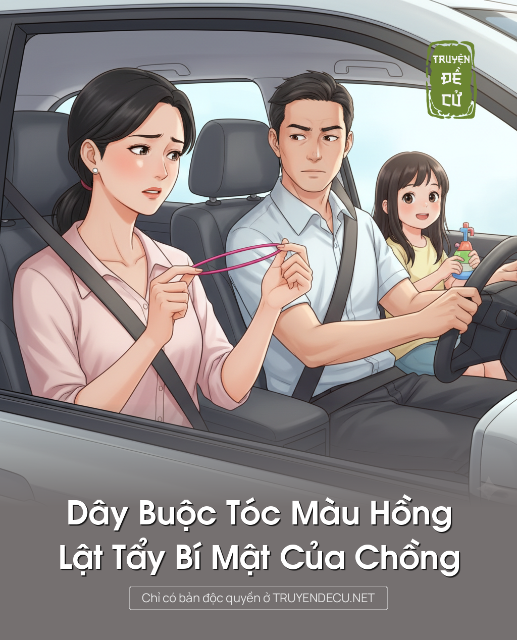 
                            Dây Buộc Tóc Màu Hồng Lật Tẩy Bí Mật Của Chồng