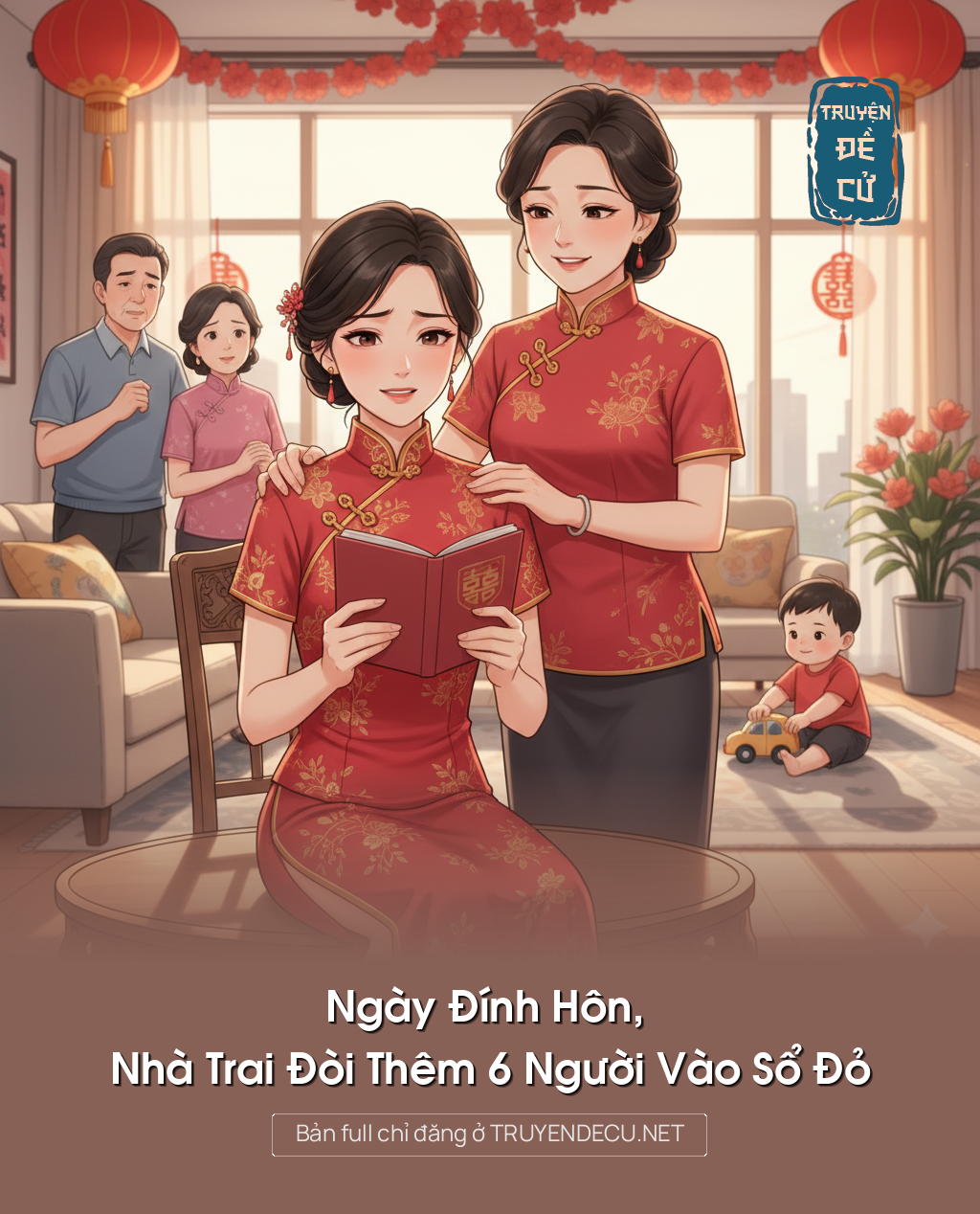 
                            Ngày Đính Hôn, Nhà Trai Đòi Thêm 6 Người Vào Sổ Đỏ