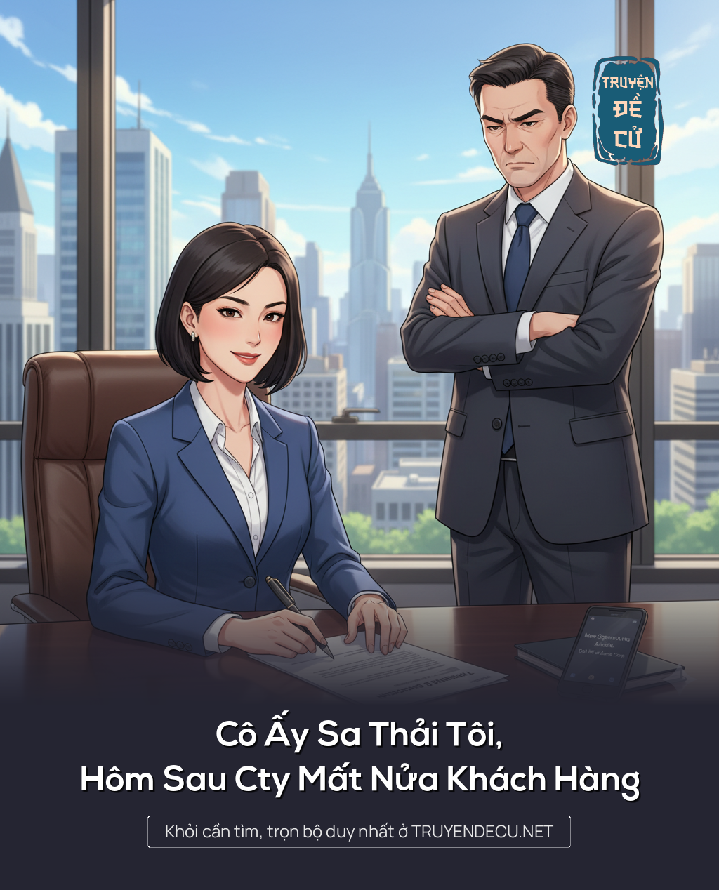 
                            Cô Ấy Sa Thải Tôi, Hôm Sau Cty Mất Nửa Khách Hàng
