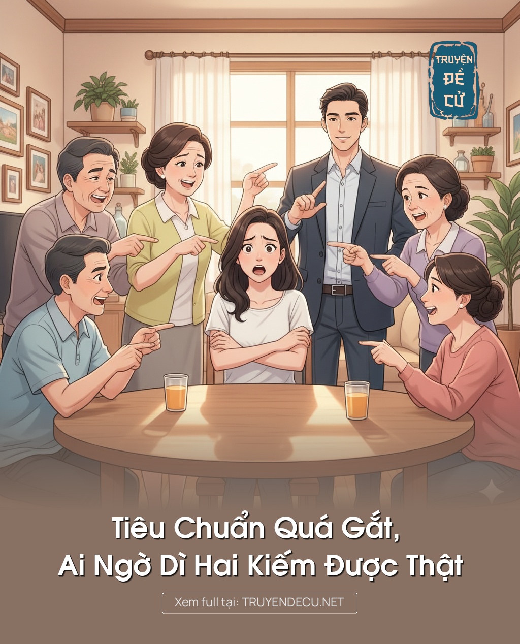 
                            Tiêu Chuẩn Quá Gắt, Ai Ngờ Dì Hai Kiếm Được Thật