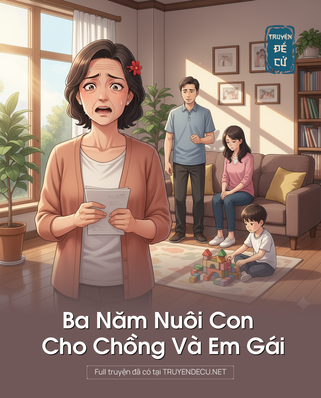 
                            Ba Năm Nuôi Con Cho Chồng Và Em Gái