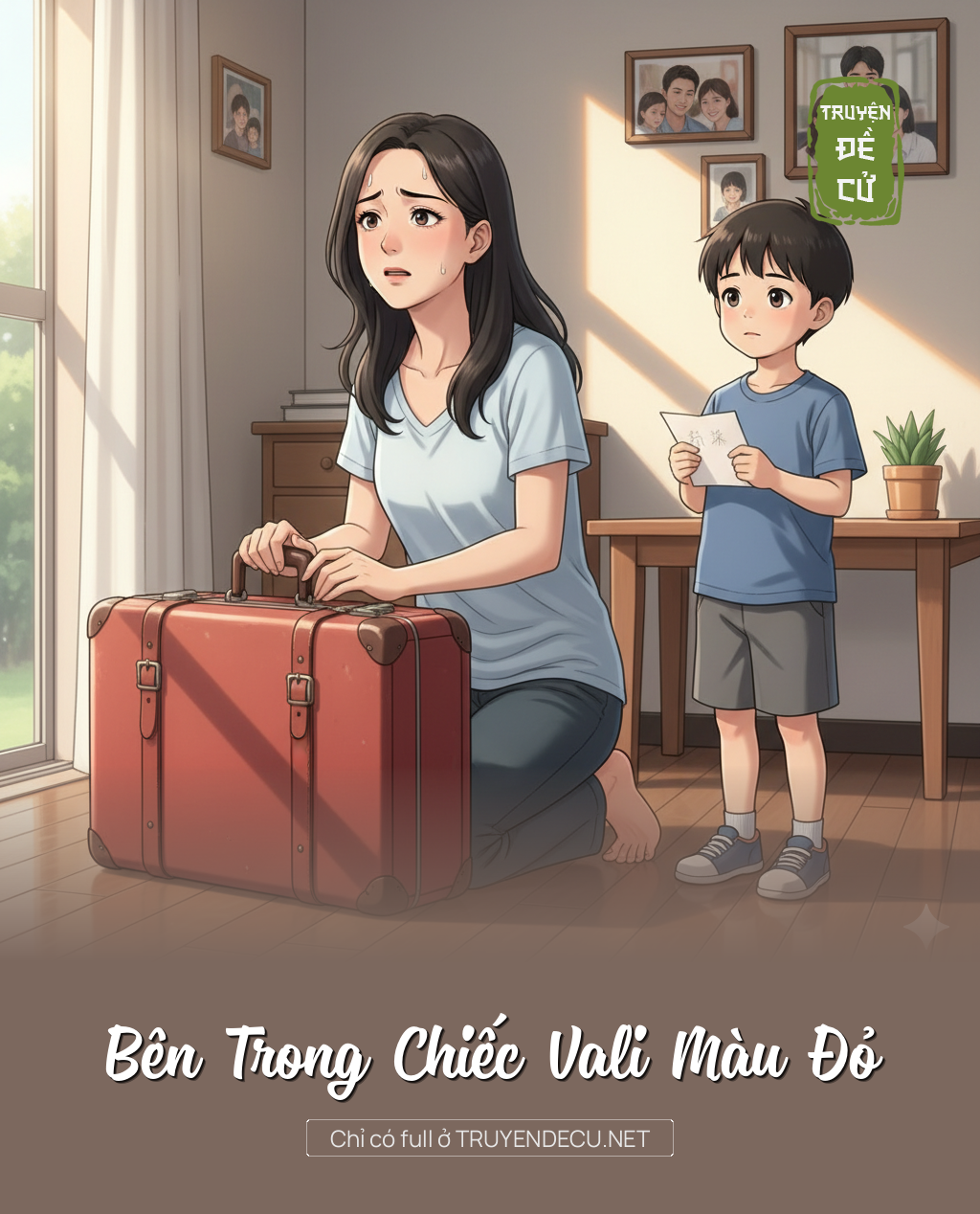
                            Bên Trong Chiếc Vali Màu Đỏ