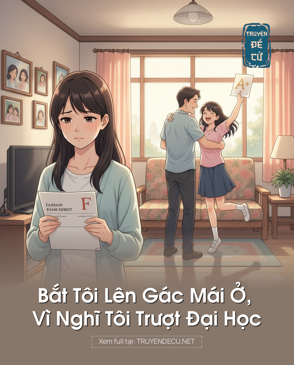 Bắt Tôi Lên Gác Mái Ở, Vì Nghĩ Tôi Trượt Đại Học