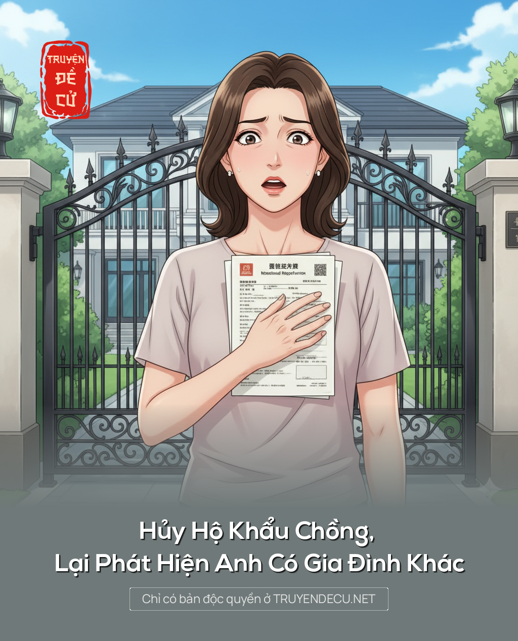 
                            Hủy Hộ Khẩu Chồng, Lại Phát Hiện Anh Có Gia Đình Khác