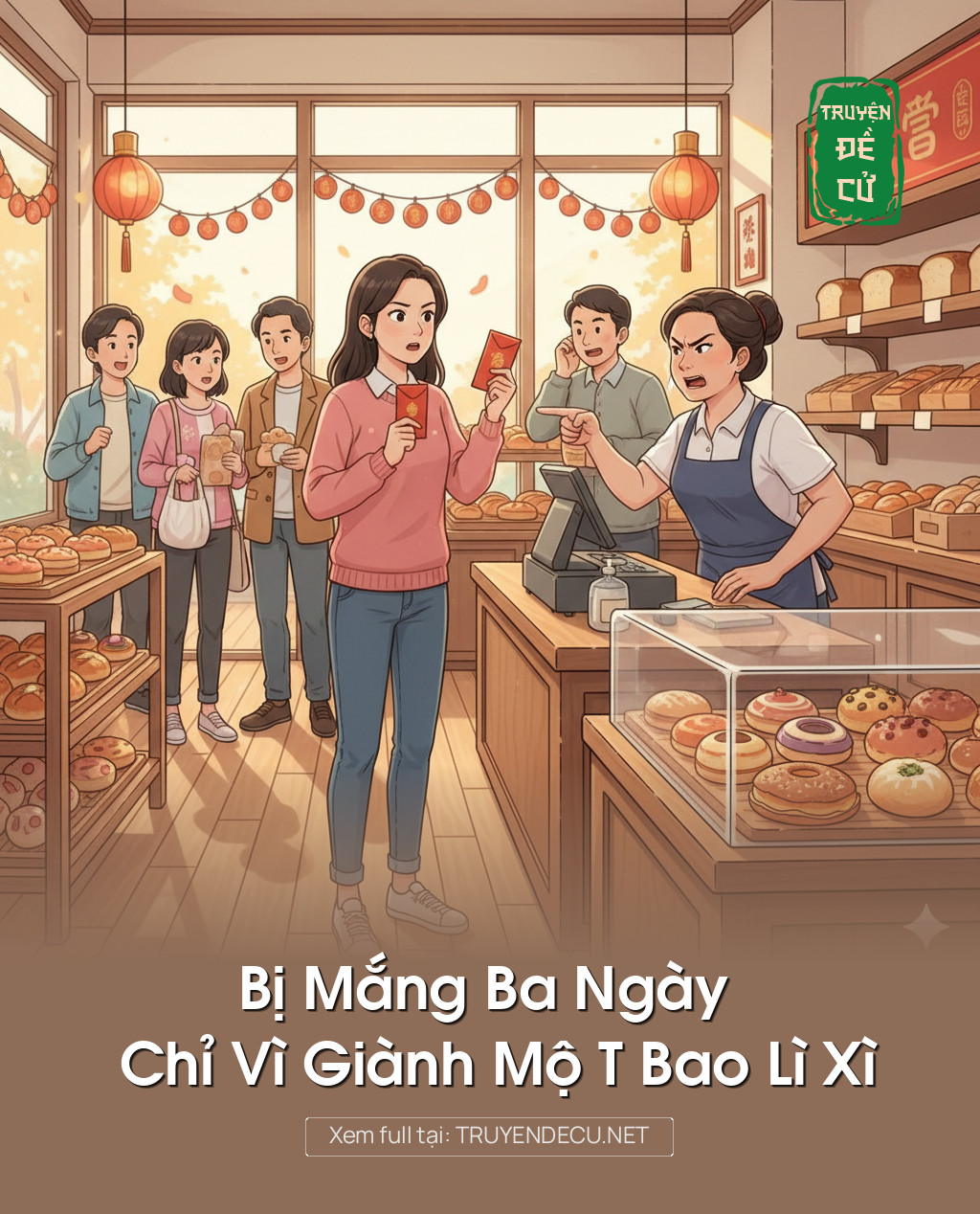 
                            Bị Mắng Ba Ngày Chỉ Vì Giành Mộ T Bao Lì Xì