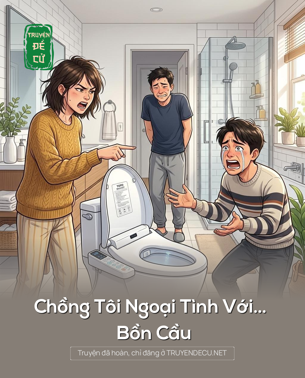 Chồng Tôi Ngoại Tình Với… Bồn Cầu