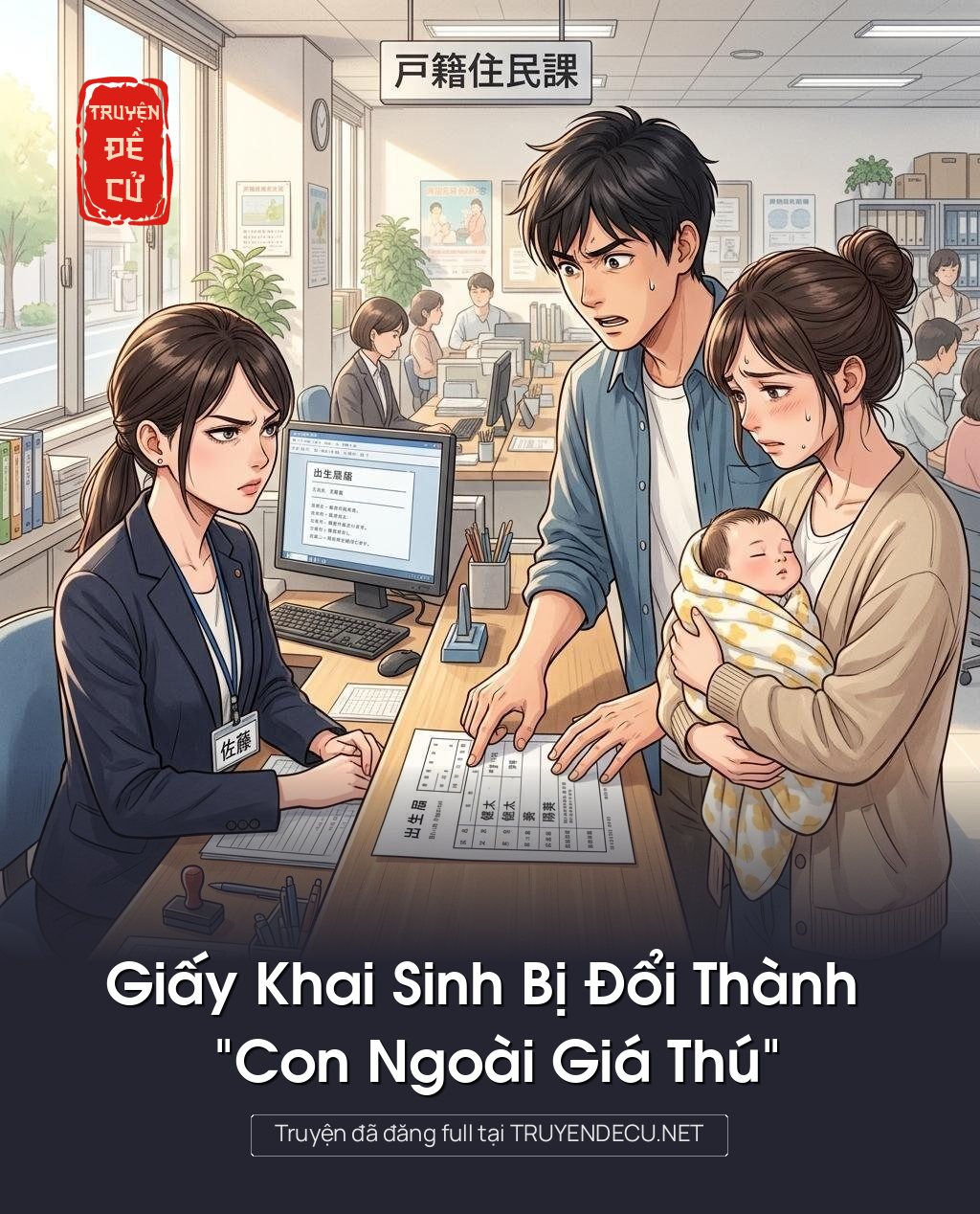 Giấy Khai Sinh Bị Đổi Thành “Con Ngoài Giá Thú”