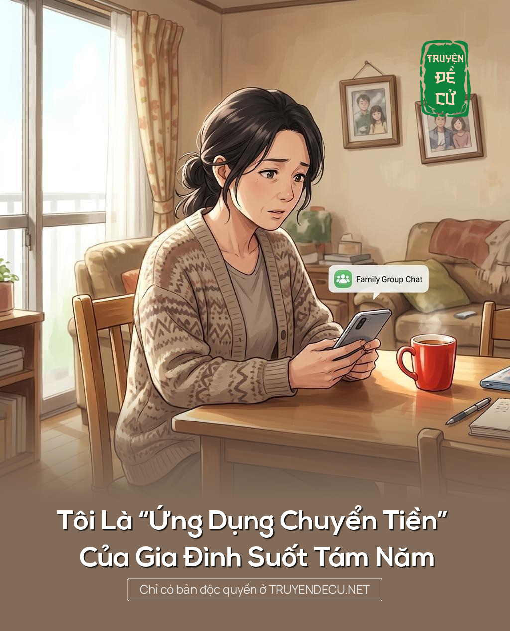Tôi Là “Ứng Dụng Chuyển Tiền” Của Gia Đình Suốt Tám Năm