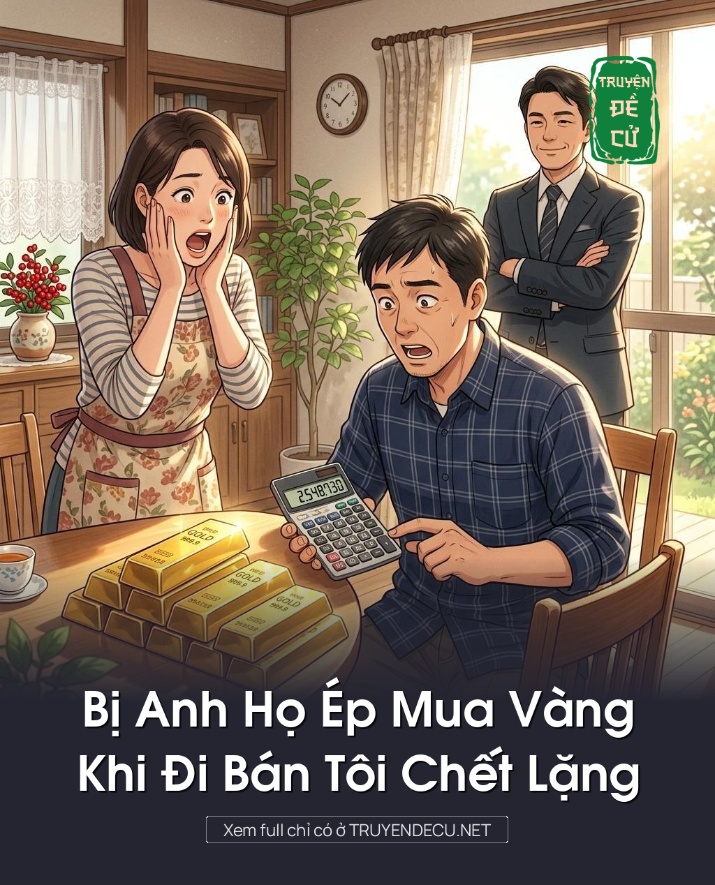 Bị Anh Họ Ép Mua Vàng, Khi Đi Bán Tôi Chết Lặng