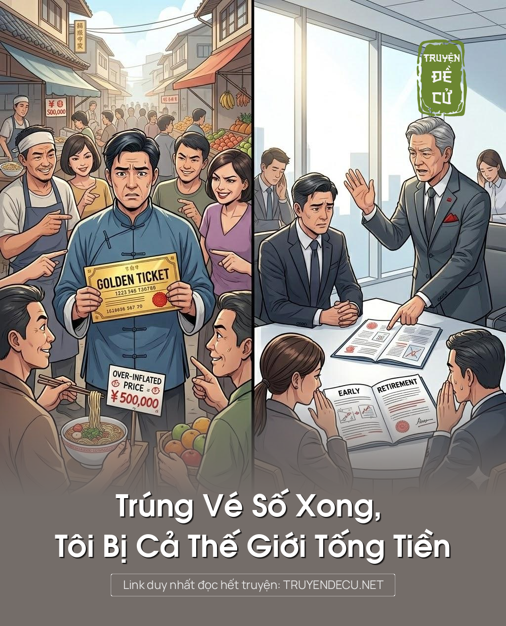 
                            Trúng Vé Số Xong, Tôi Bị Cả Thế Giới Tống Tiền