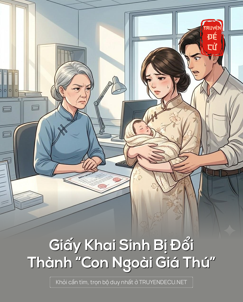 
                            Giấy Khai Sinh Bị Đổi Thành “Con Ngoài Giá Thú”