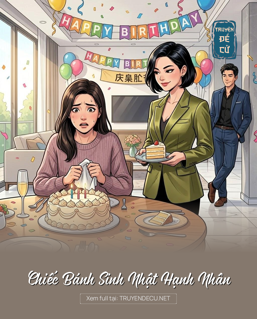 Chiếc Bánh Sinh Nhật Hạnh Nhân