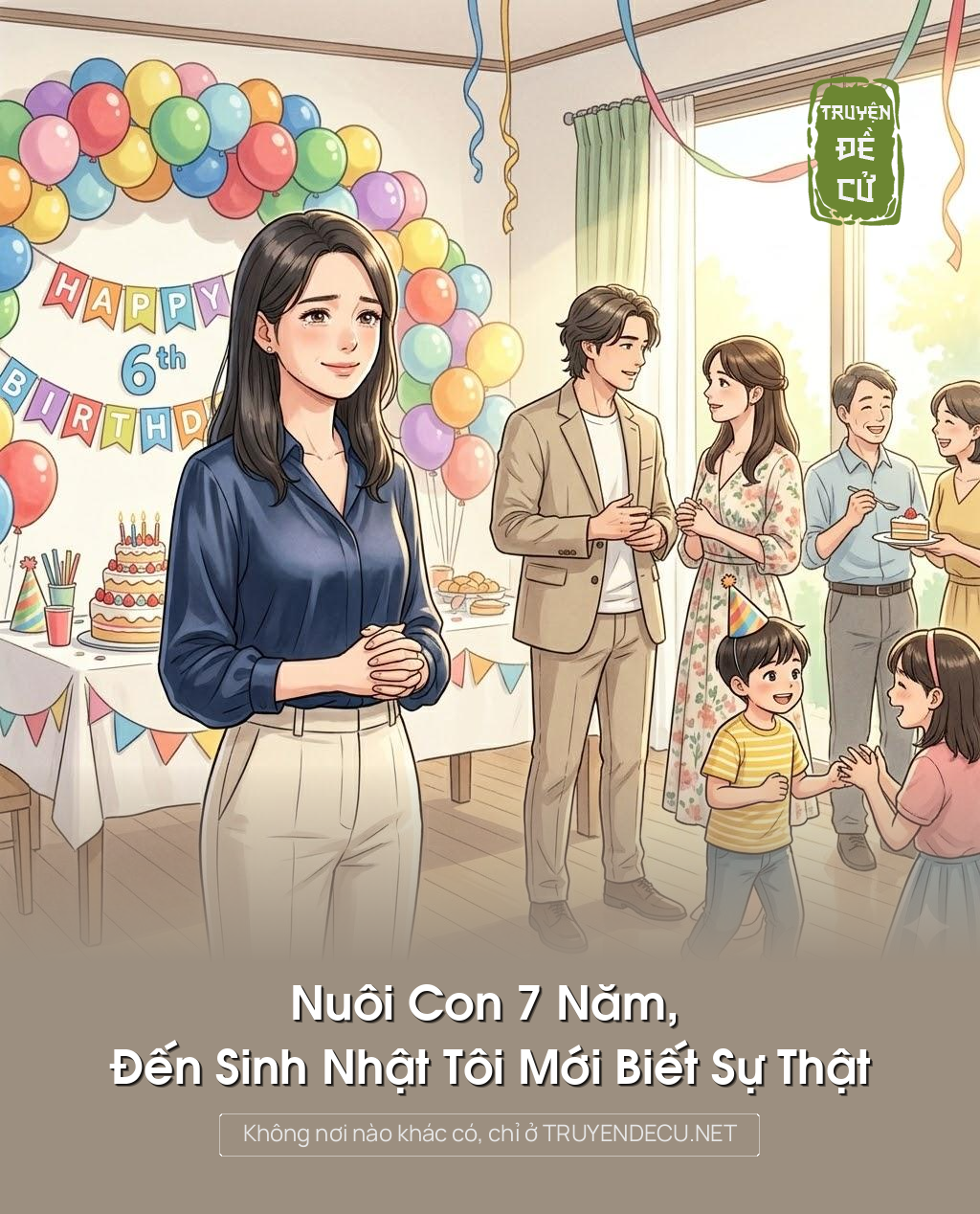 
                            Nuôi Con 7 Năm, Đến Sinh Nhật Tôi Mới Biết Sự Thật