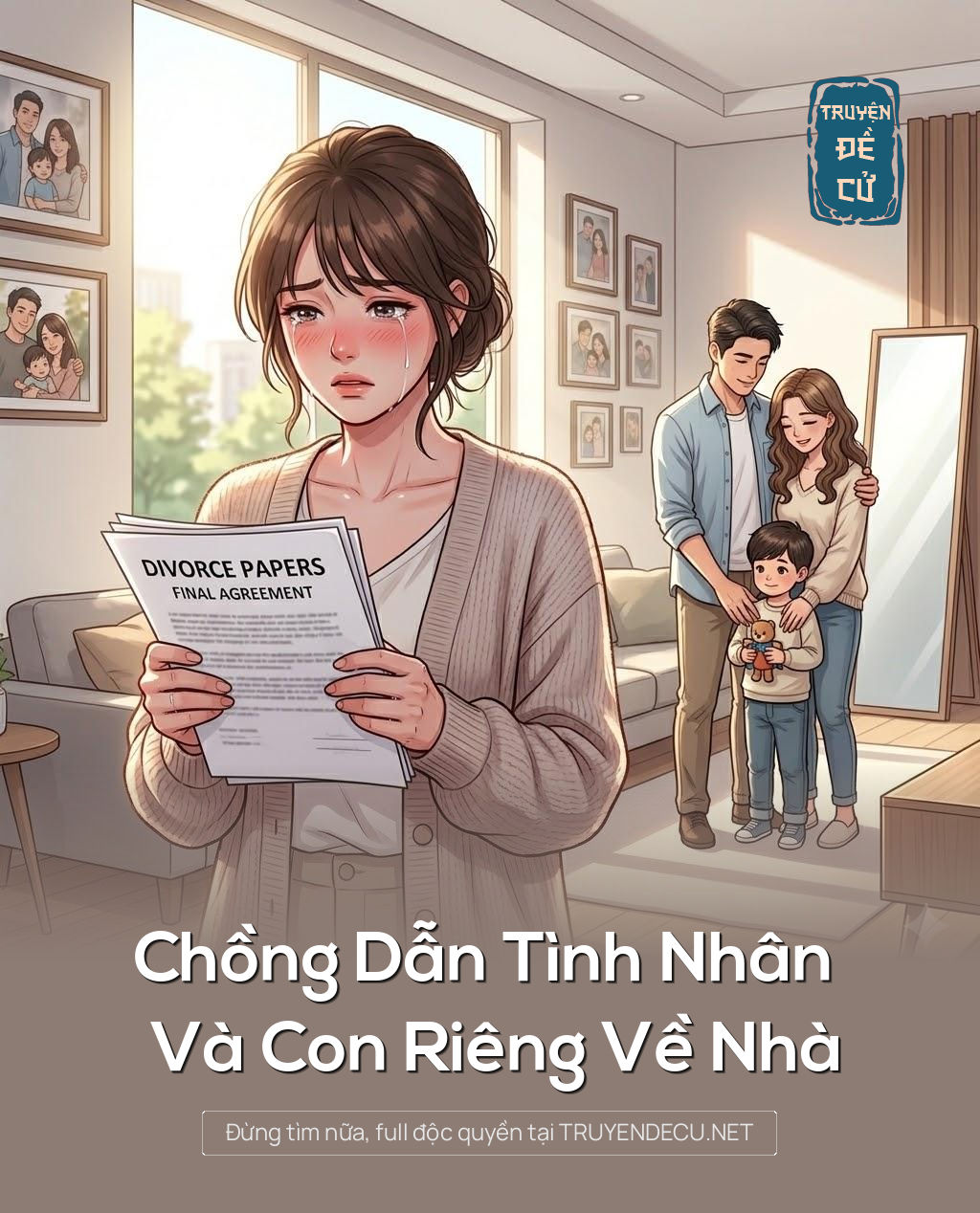 Chồng Dẫn Tình Nhân Và Con Riêng Về Nhà