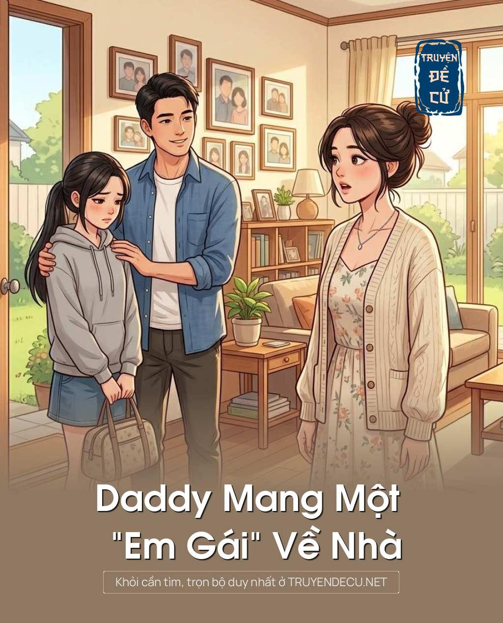 Daddy Mang Một “Em Gái” Về Nhà
