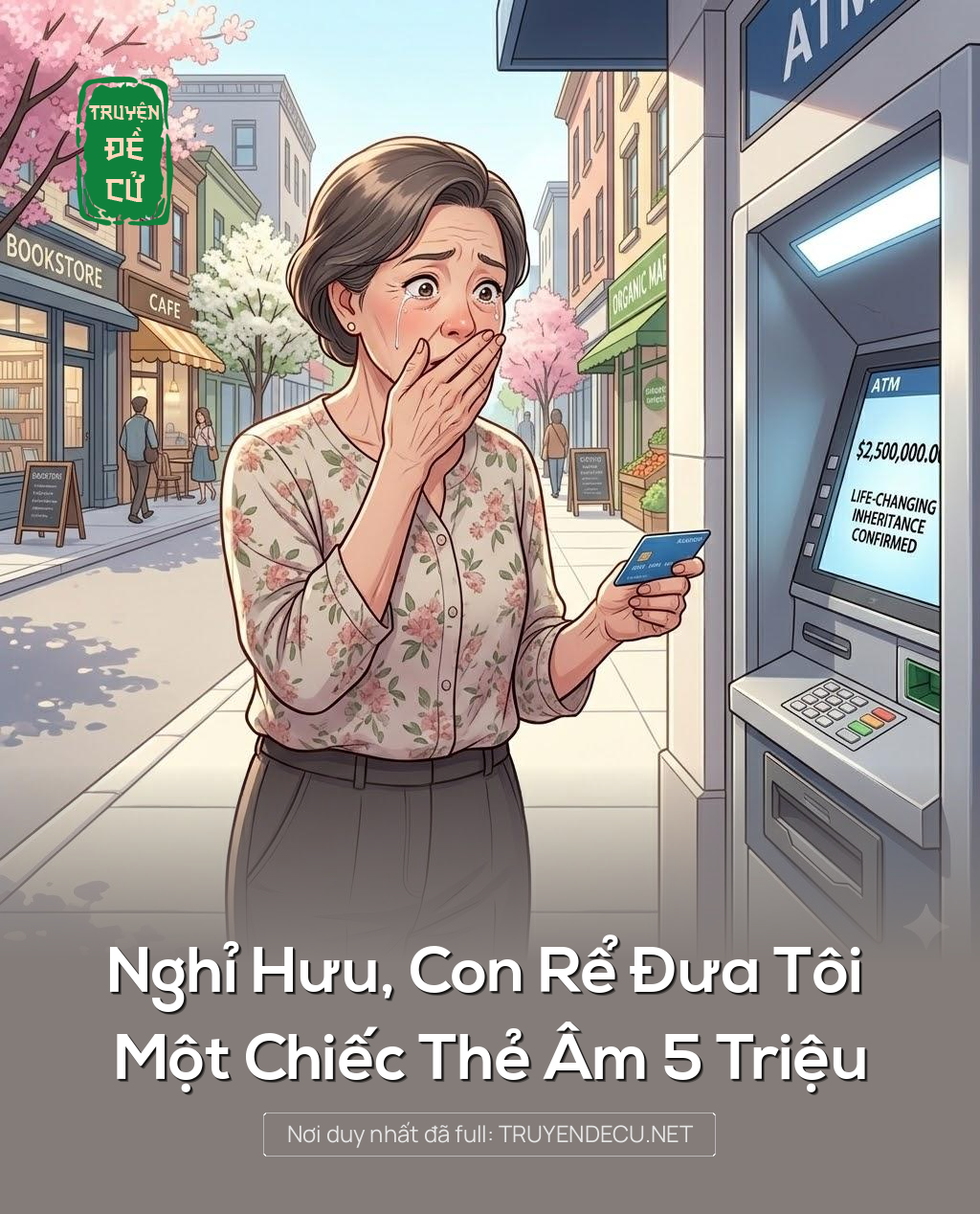 Nghỉ Hưu, Con Rể Đưa Tôi Một Chiếc Thẻ Âm 5 Triệu