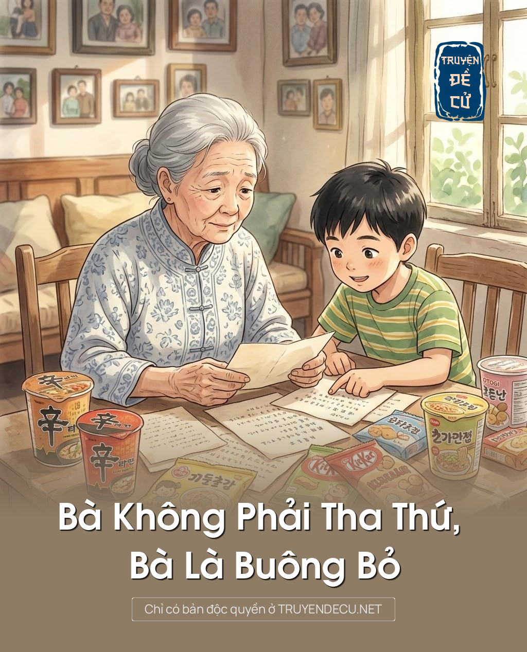 
                            Bà Không Phải Tha Thứ, Bà Là Buông Bỏ