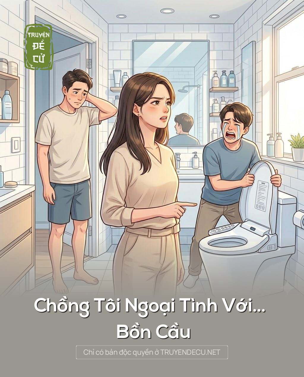 
                            Chồng Tôi Ngoại Tình Với… Bồn Cầu