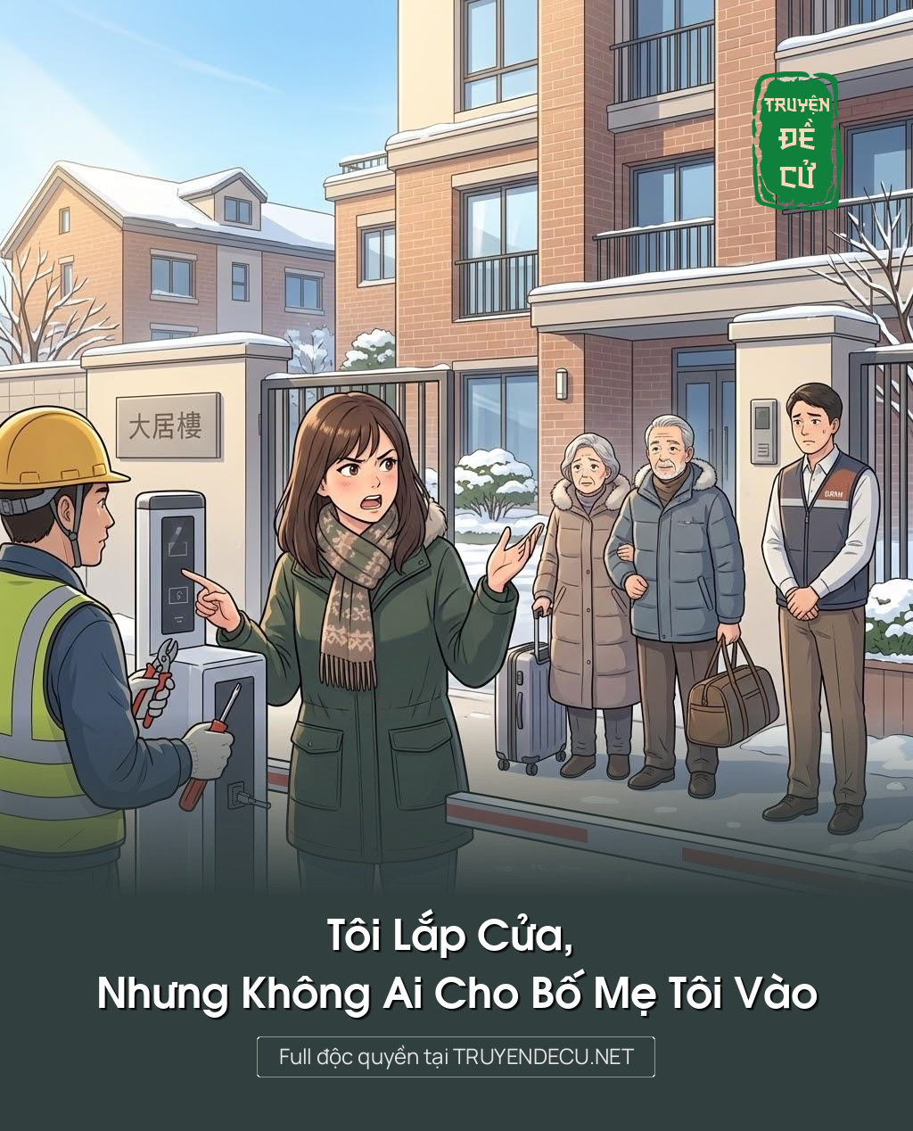 
                            Tôi Lắp Cửa, Nhưng Không Ai Cho Bố Mẹ Tôi Vào