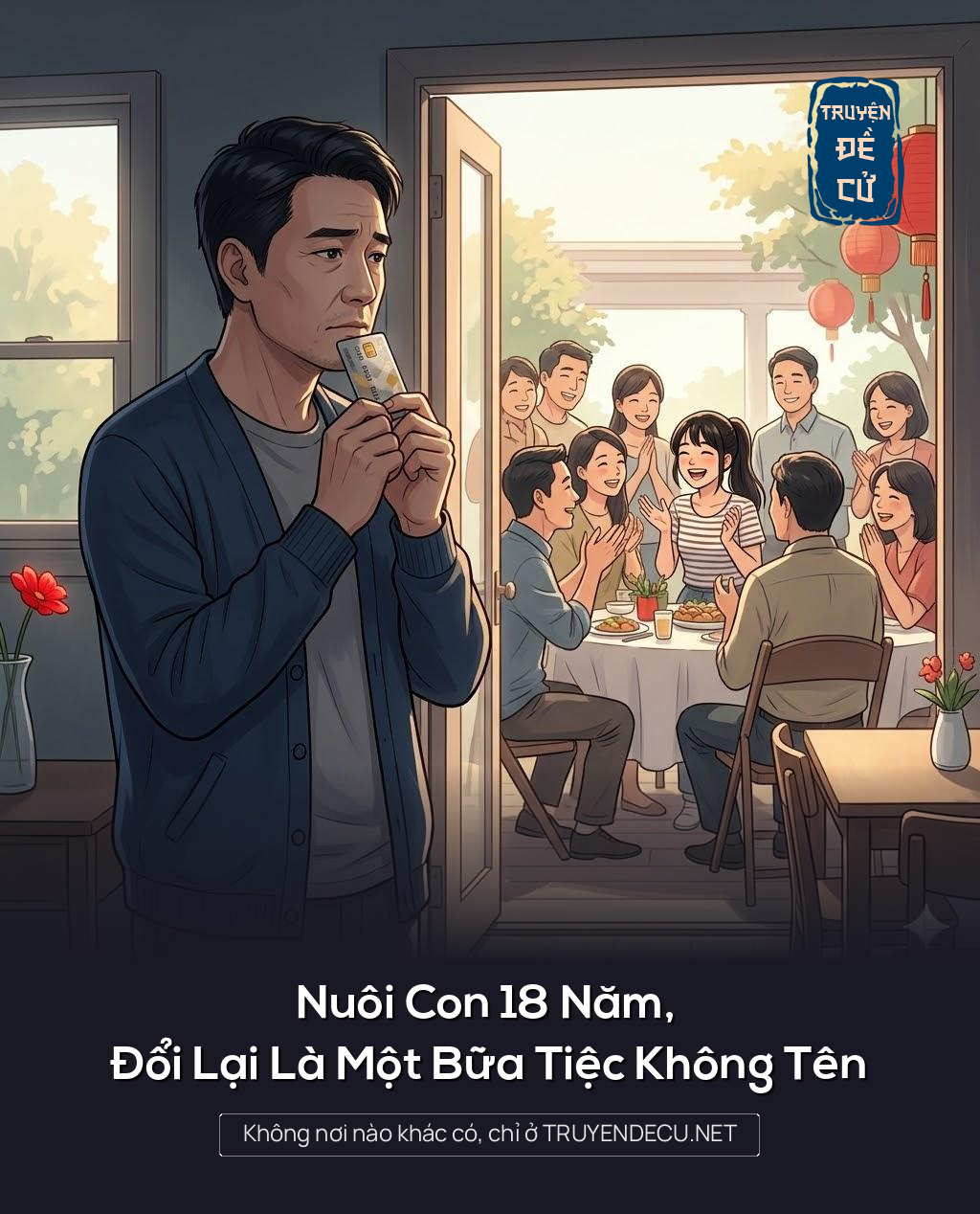 Nuôi Con 18 Năm, Đổi Lại Là Một Bữa Tiệc Không Tên