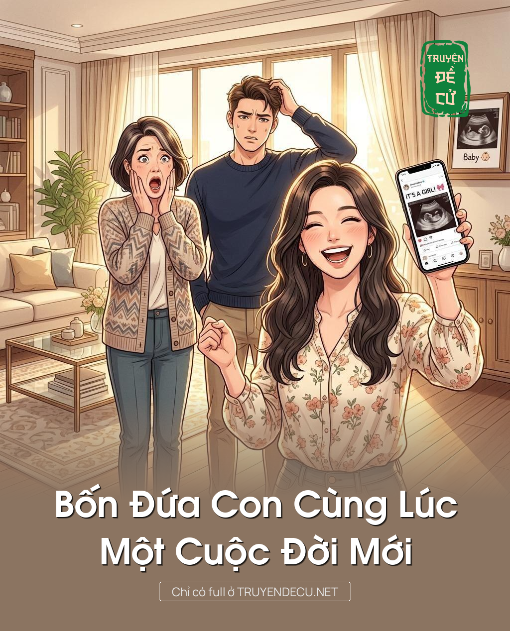 
                            Bốn Đứa Con Cùng Lúc, Một Cuộc Đời Mới