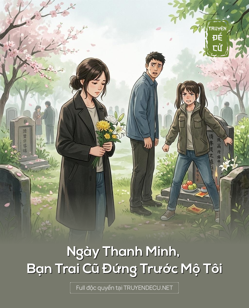 Ngày Thanh Minh, Bạn Trai Cũ Đứng Trước Mộ Tôi
