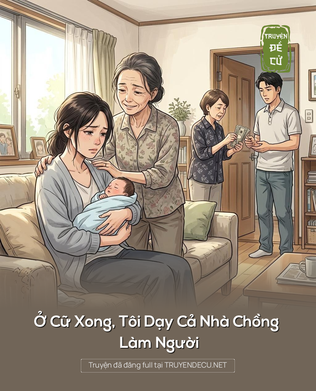 Ở Cữ Xong, Tôi Dạy Cả Nhà Chồng Làm Người