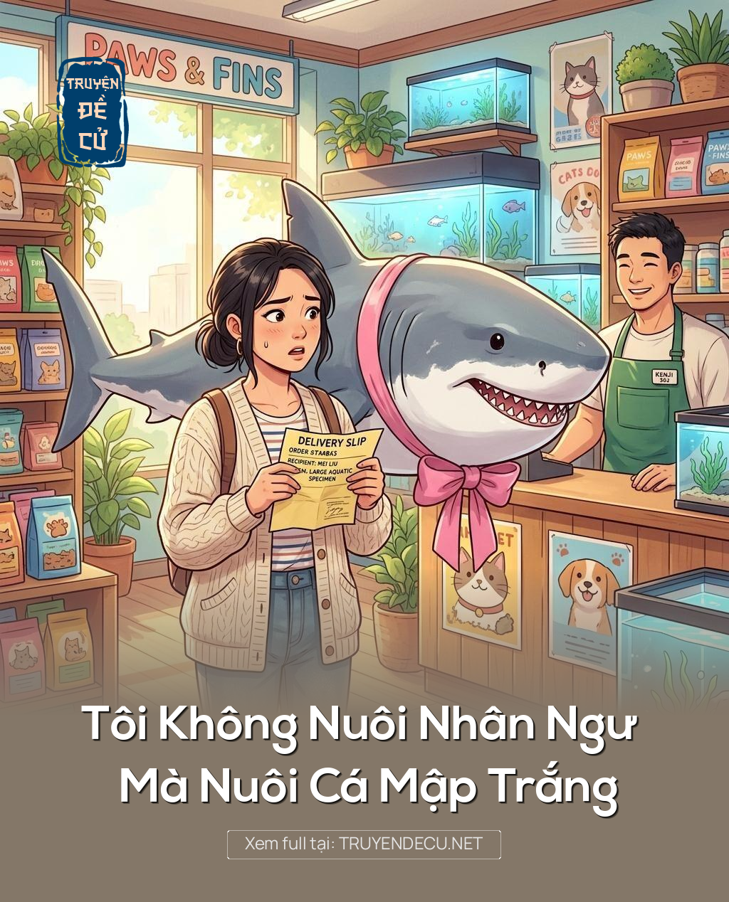 Tôi Không Nuôi Nhân Ngư Mà Nuôi Cá Mập Trắng