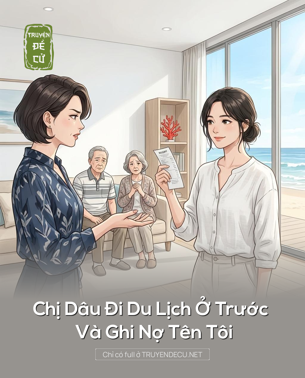 Chị Dâu Đi Du Lịch Ở Trước Và Ghi Nợ Tên Tôi