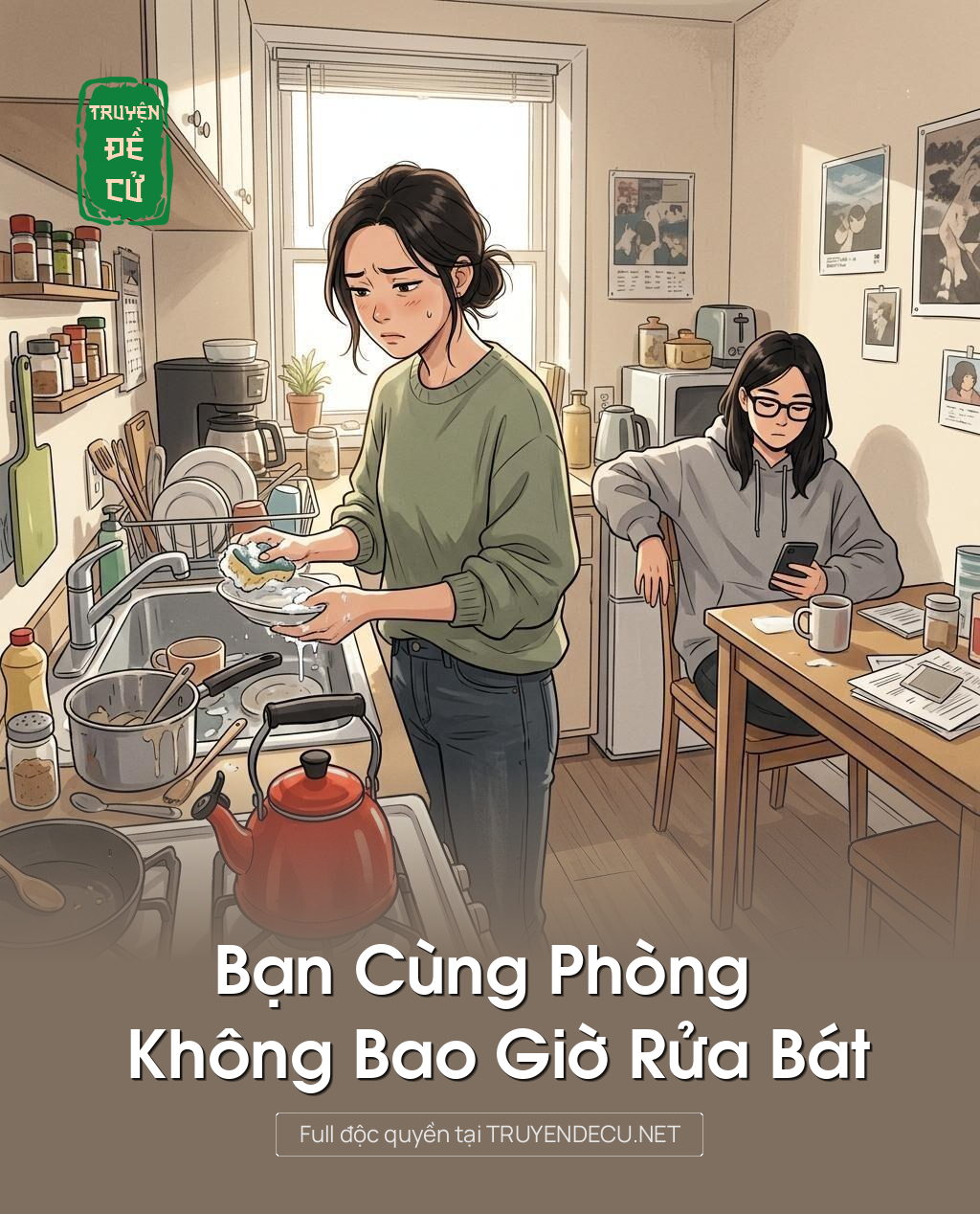 Bạn Cùng Phòng Không Bao Giờ Rửa Bát