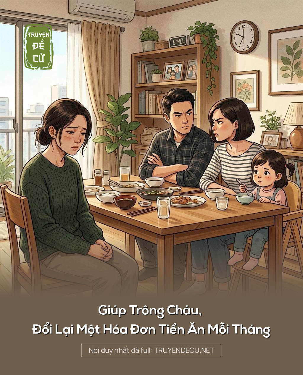 Giúp Trông Cháu, Đổi Lại Một Hóa Đơn Tiền Ăn Mỗi Tháng