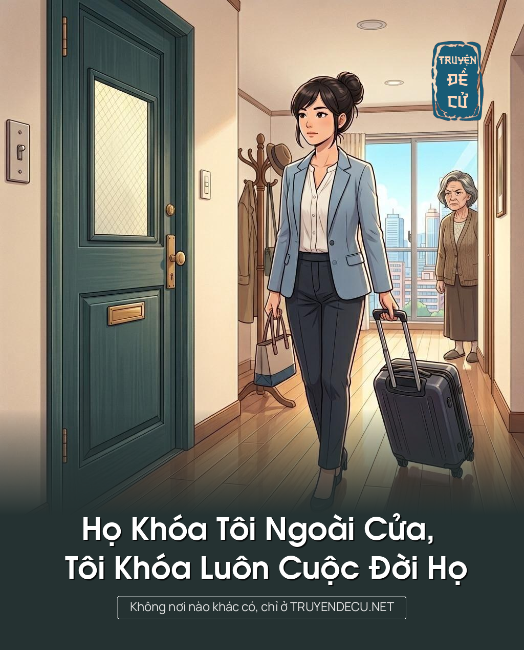 Họ Khóa Tôi Ngoài Cửa, Tôi Khóa Luôn Cuộc Đời Họ
