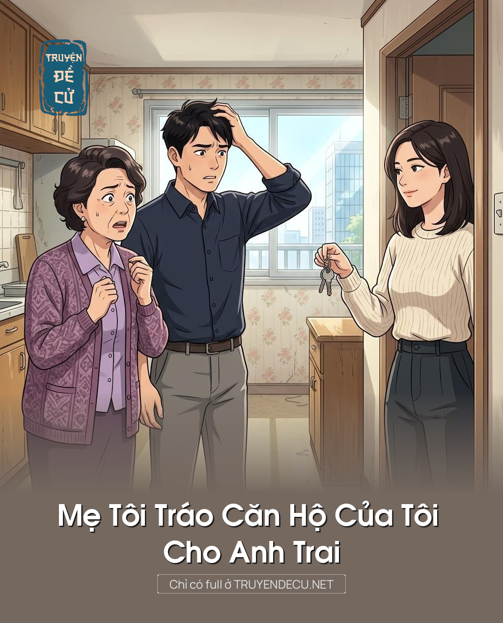 Mẹ Tôi Tráo Căn Hộ Của Tôi Cho Anh Trai