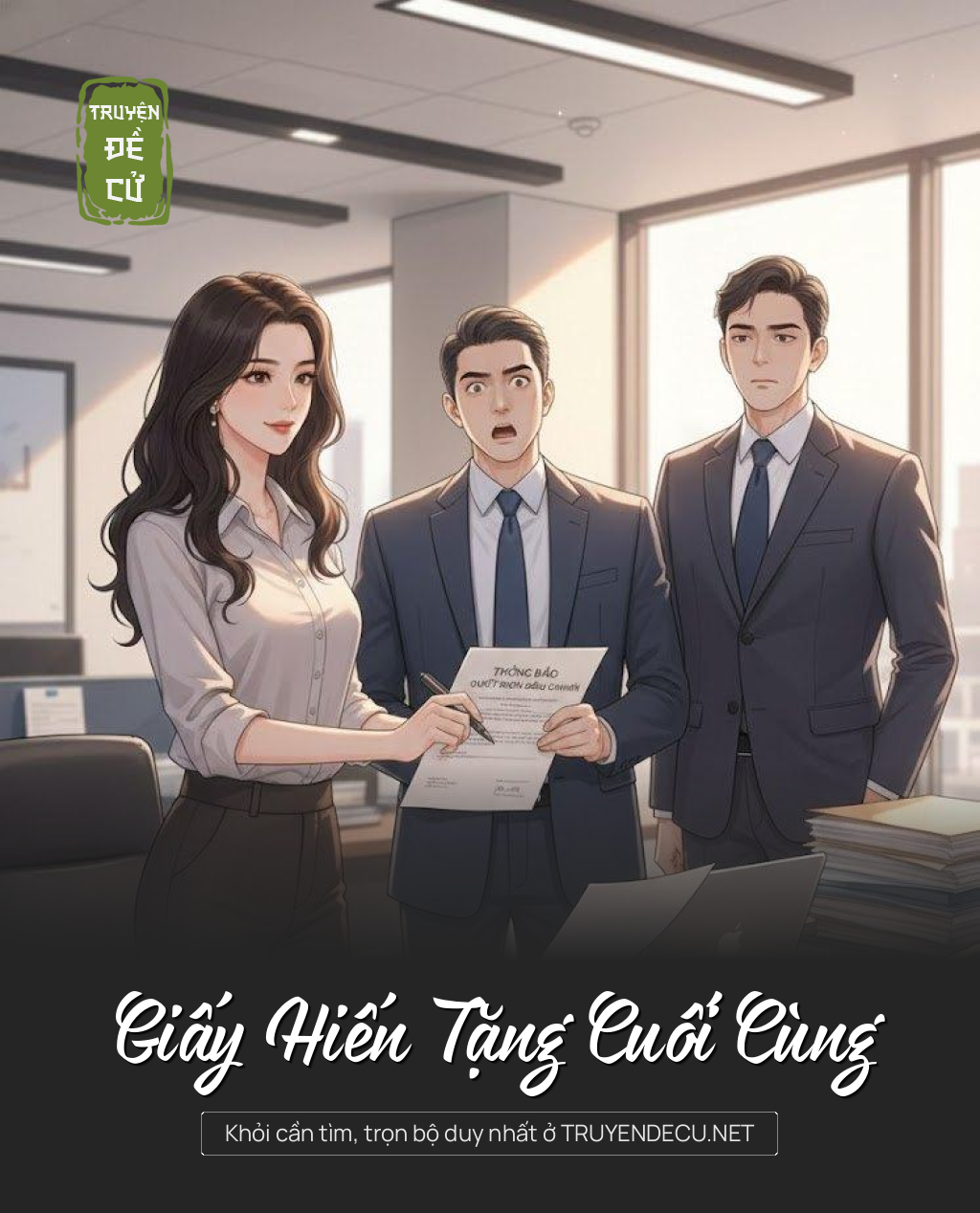 Giấy Hiến Tặng Cuối Cùng